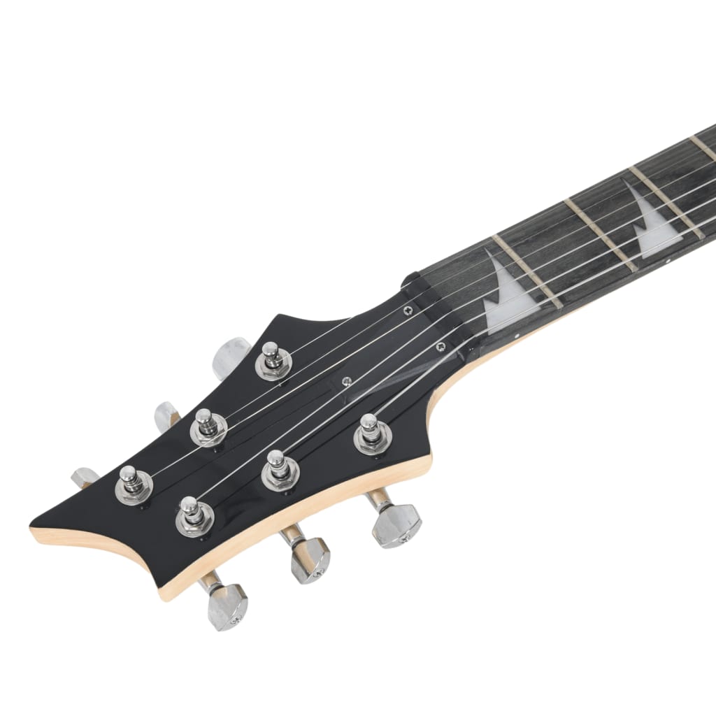 vidaXL E-Gitarre für Anfänger mit Tasche Braun und Schwarz 4/4 39"