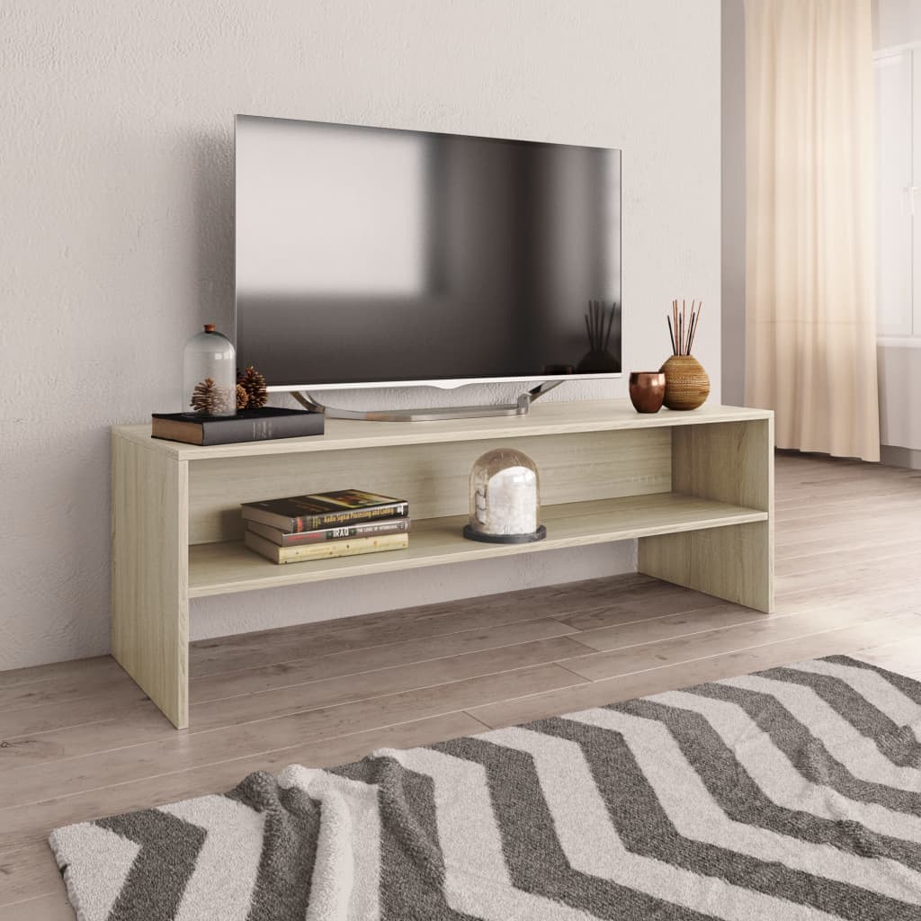 vidaXL TV-Schrank Weiß 120x40x40 cm Holzwerkstoff