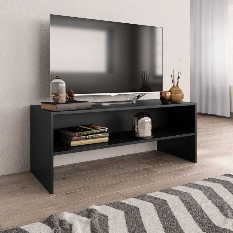 vidaXL TV-Schrank Weiß 100x40x40 cm Holzwerkstoff