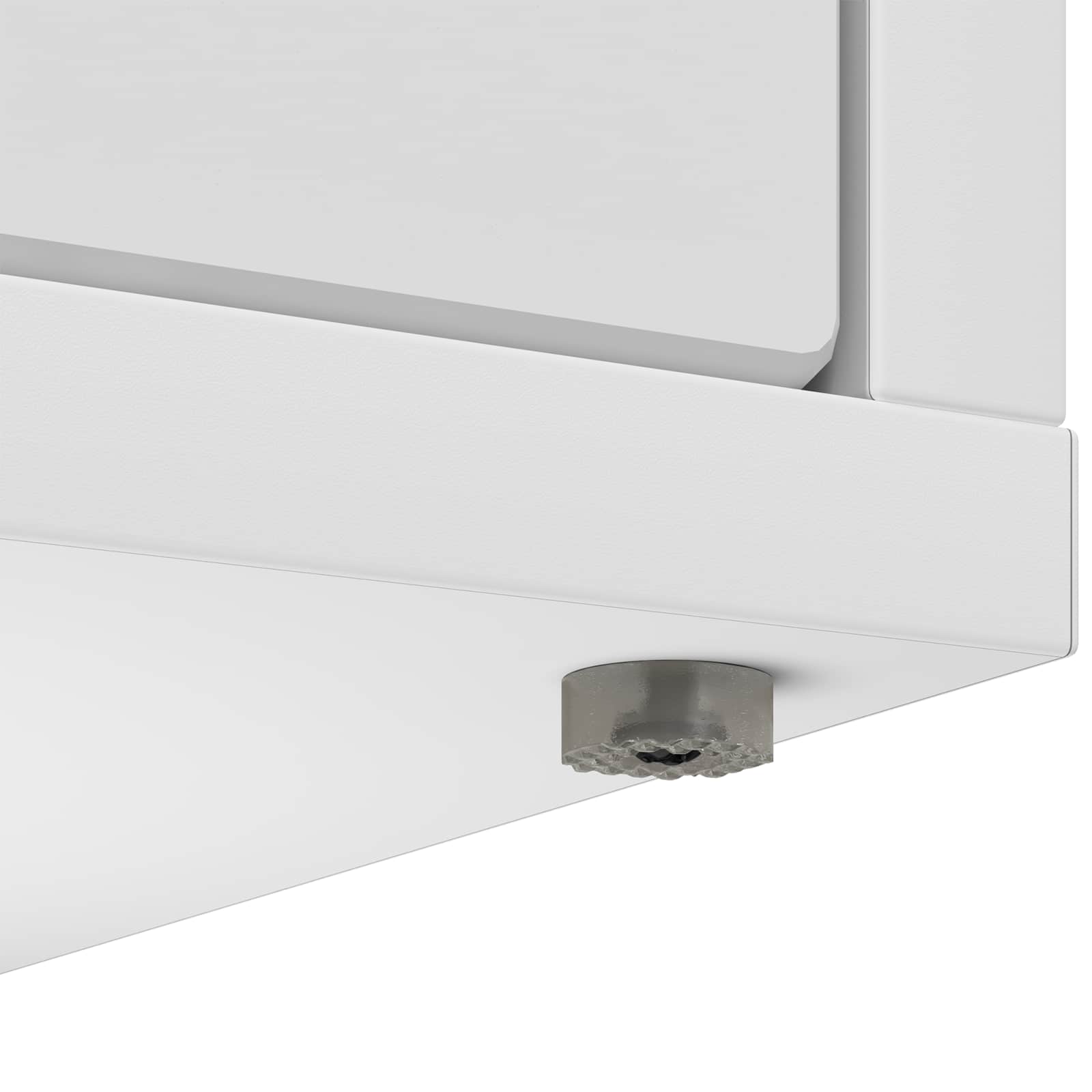 vidaXL Katzenhaus Weiß 53 x 52 x 62 cm Holzwerkstoff