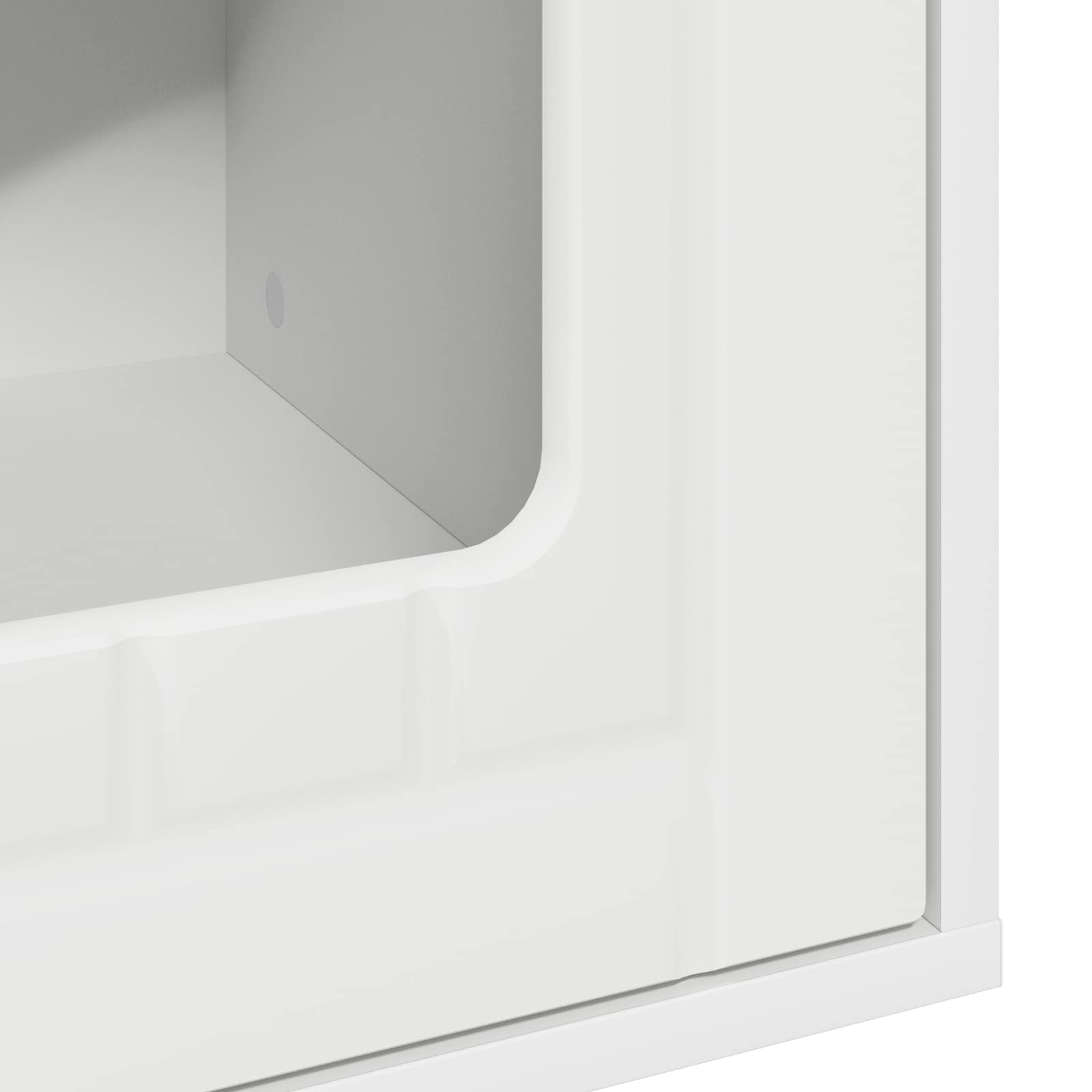 vidaXL Katzenhaus Weiß 53 x 52 x 62 cm Holzwerkstoff