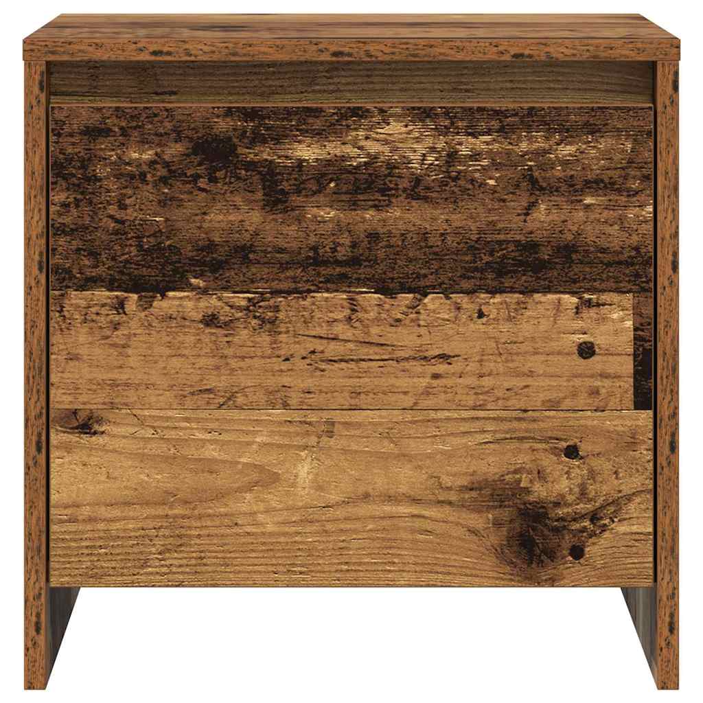 Nachttisch Weiß 45x34x44,5 cm Holzwerkstoff