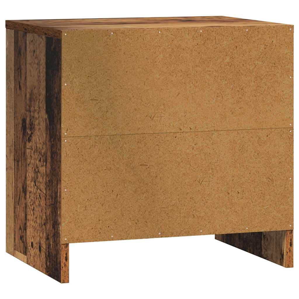 Nachttisch Weiß 45x34x44,5 cm Holzwerkstoff