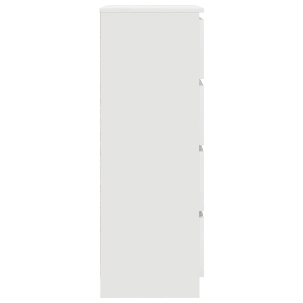 vidaXL Sideboard Weiß 60x35x98,5 cm Holzwerkstoff