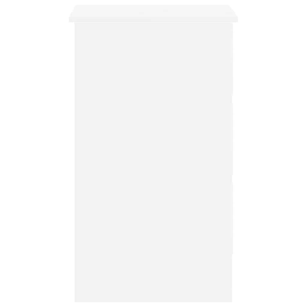 vidaXL Schreibtisch Weiß 90x45x76 cm Holzwerkstoff