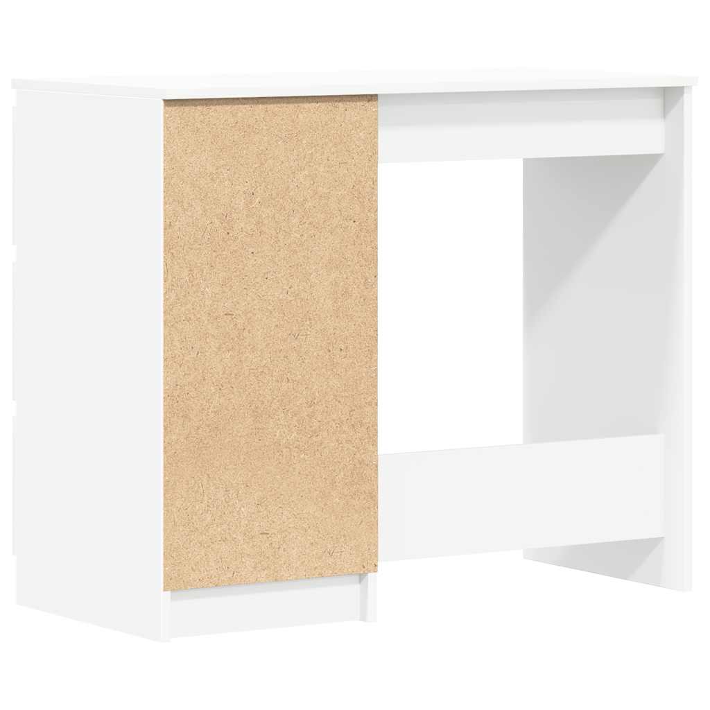 vidaXL Schreibtisch Weiß 90x45x76 cm Holzwerkstoff