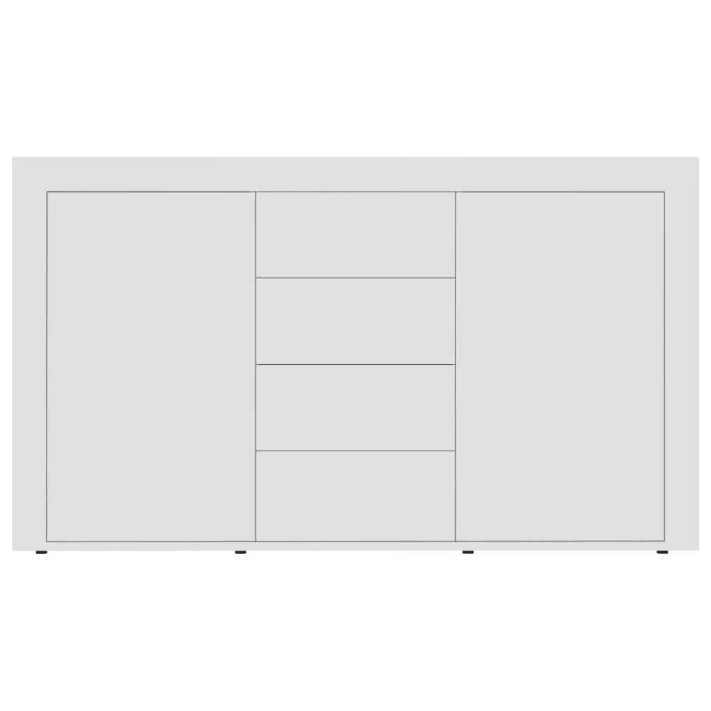 vidaXL Sideboard Weiß 120×36×69 cm Holzwerkstoff