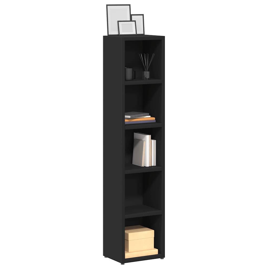CD-Regale 2 Stk. Weiß 21x16x93,5 cm Holzwerkstoff
