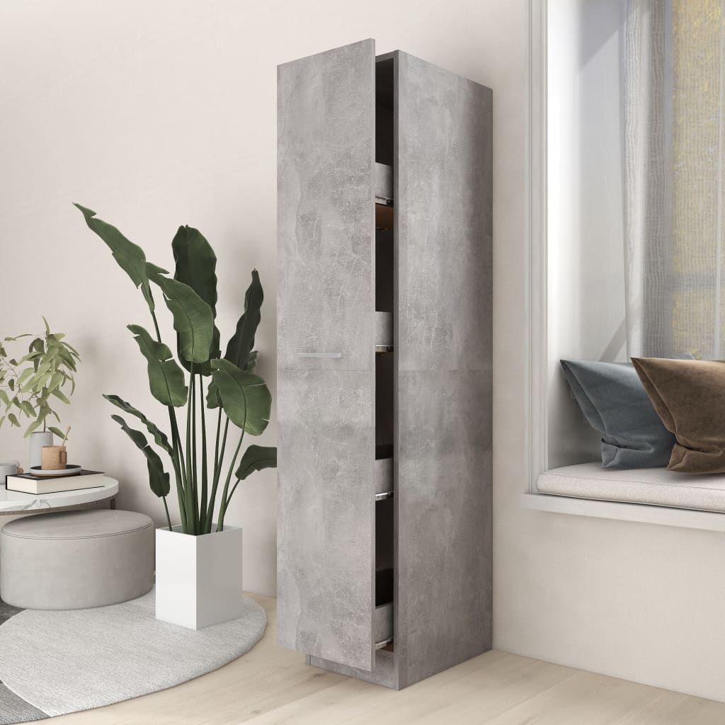 Apothekerschrank Weiß 30x42,5x150 cm Holzwerkstoff