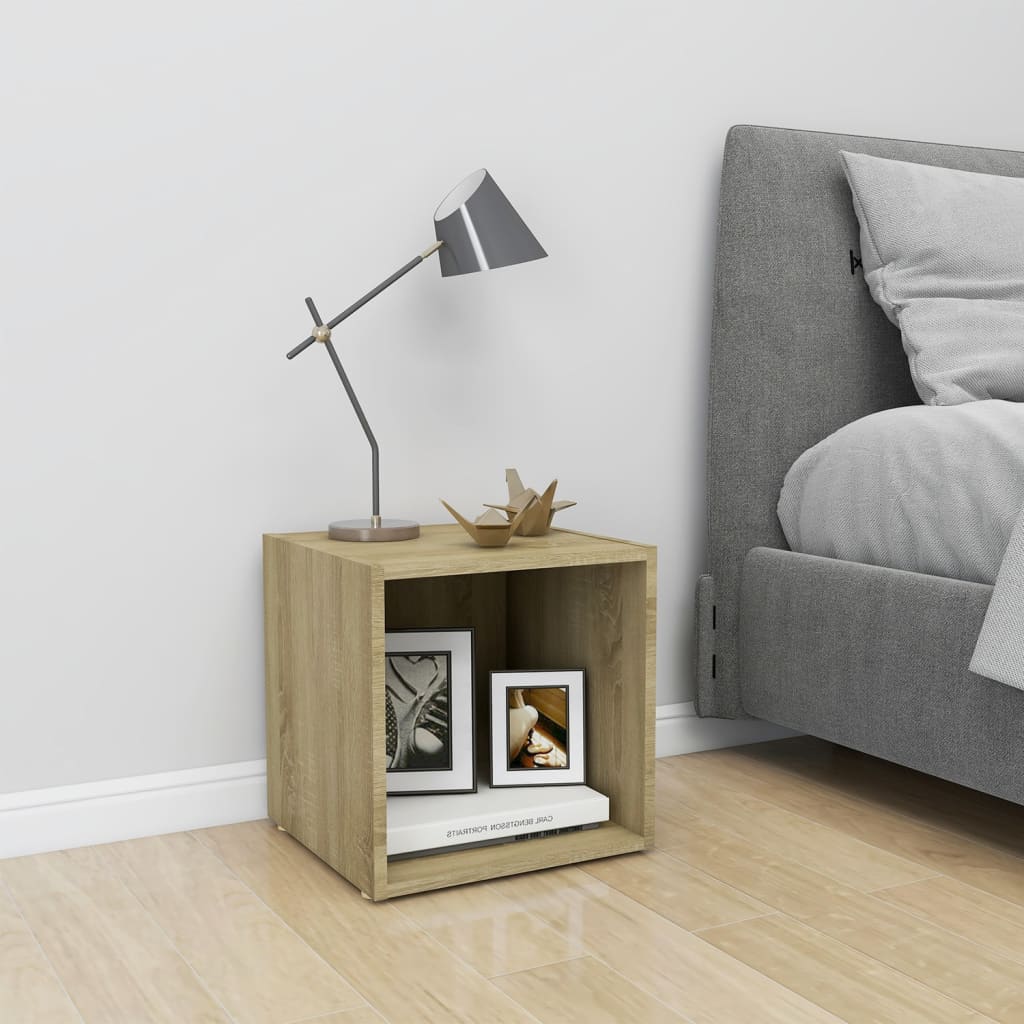 TV-Schrank Weiß 37x35x37 cm Holzwerkstoff