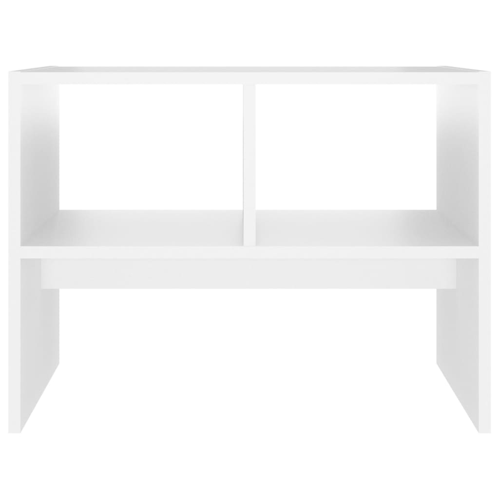Beistelltisch Grau 60x40x45 cm Holzwerkstoff
