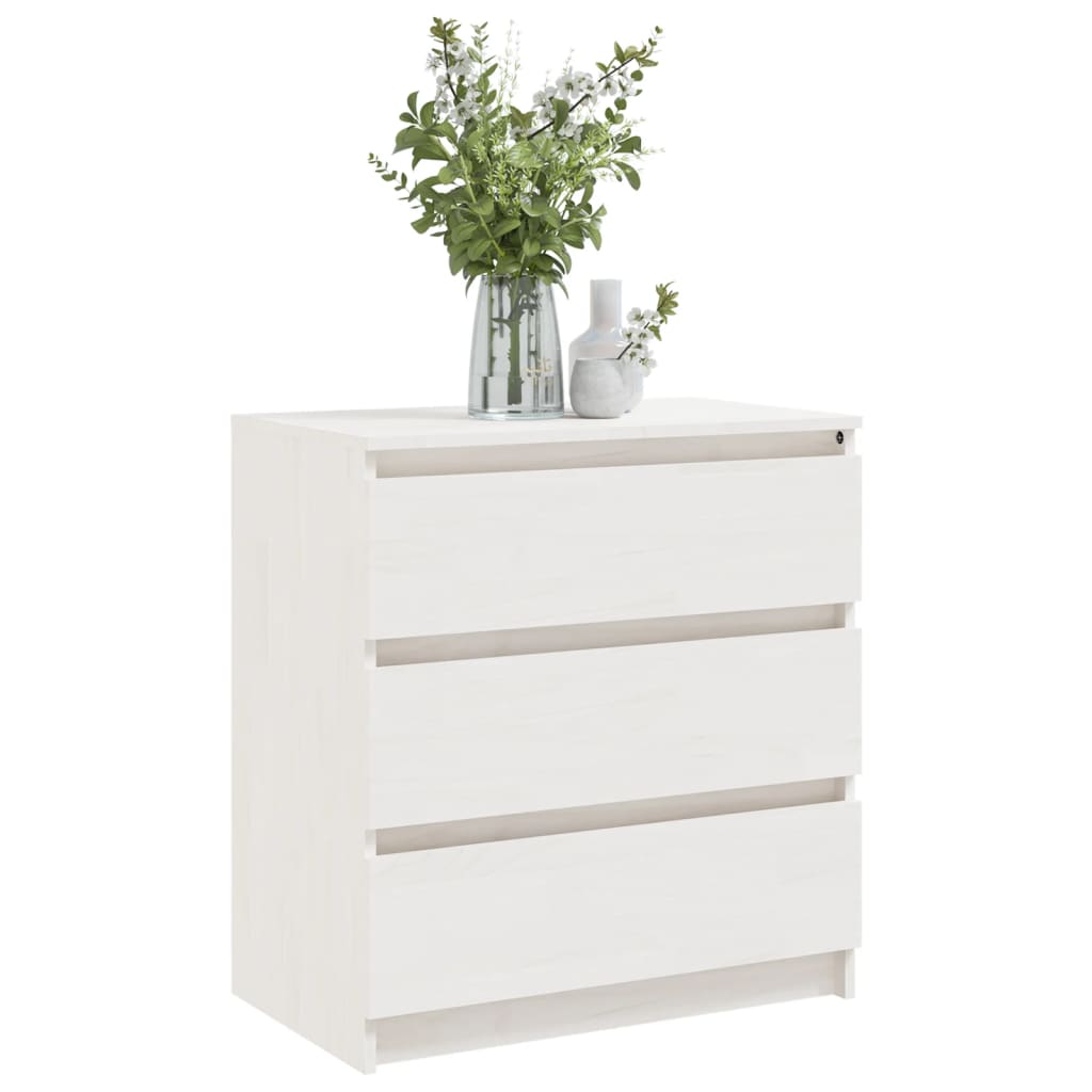 Nachtschrank 60x36x64 cm Massivholz Kiefer