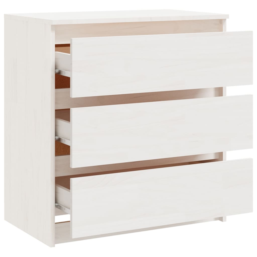 Nachtschrank 60x36x64 cm Massivholz Kiefer