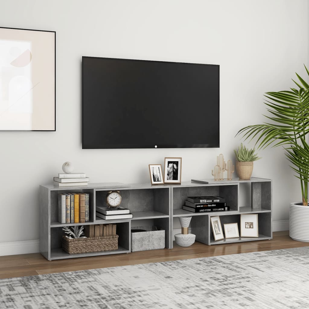 TV-Schrank Weiß 104x30x52 cm Holzwerkstoff