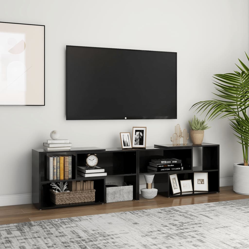 TV-Schrank Weiß 104x30x52 cm Holzwerkstoff