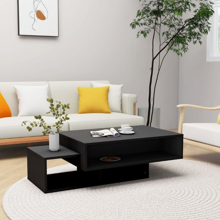 Couchtisch Weiß 105x55x32 cm Holzwerkstoff