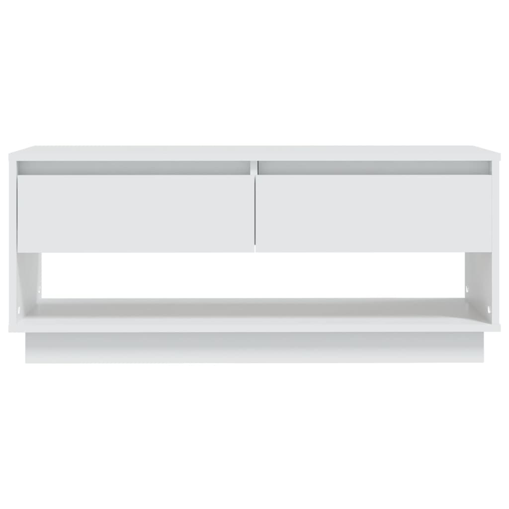 TV-Schrank Weiß 102x41x44 cm Holzwerkstoff
