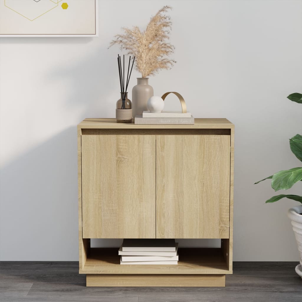 Sideboard Weiß 70x41x75 cm Holzwerkstoff