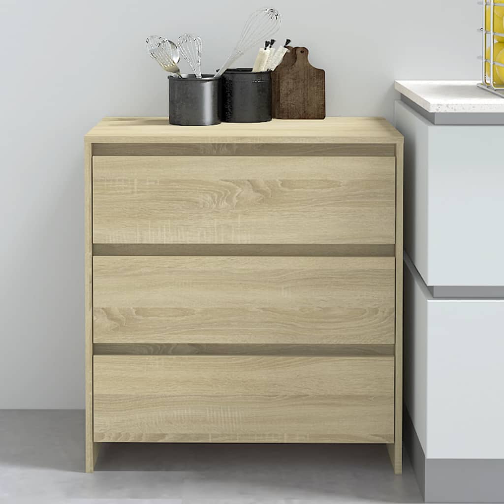 Sideboard Weiß 70x41x75 cm Holzwerkstoff