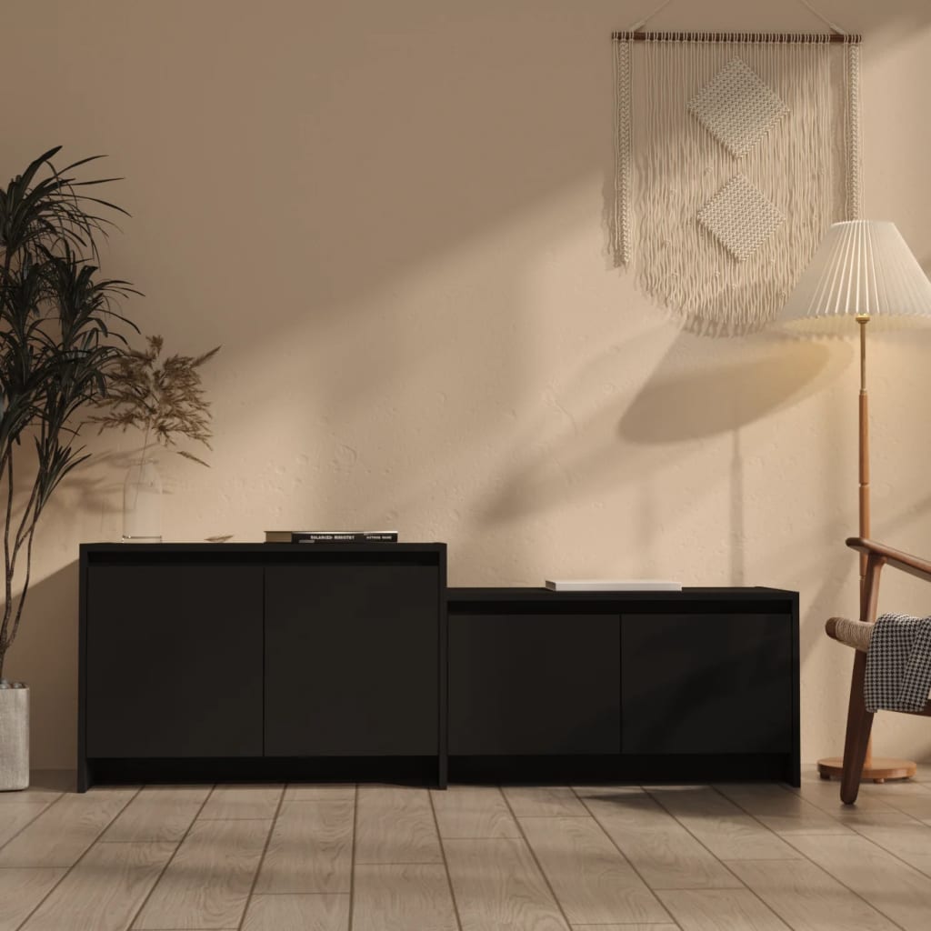 TV-Schrank Weiß 146,5x35x50 cm Holzwerkstoff
