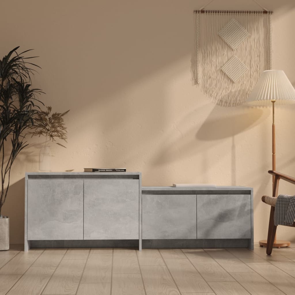 TV-Schrank Weiß 146,5x35x50 cm Holzwerkstoff