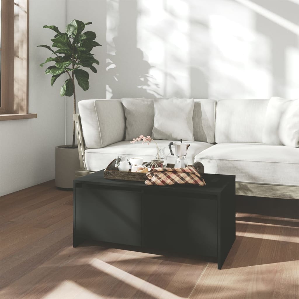 Couchtisch Weiß 90x50x41,5 cm Holzwerkstoff