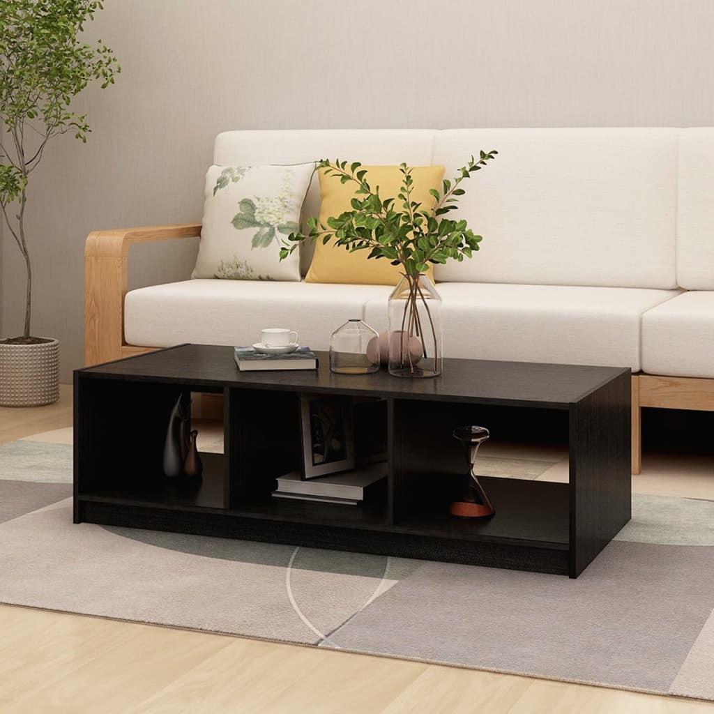 Couchtisch 110x50x34 cm Massivholz Kiefer