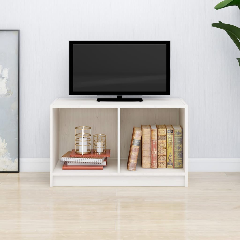 TV-Schrank 70x33x42 cm Massivholz Kiefer