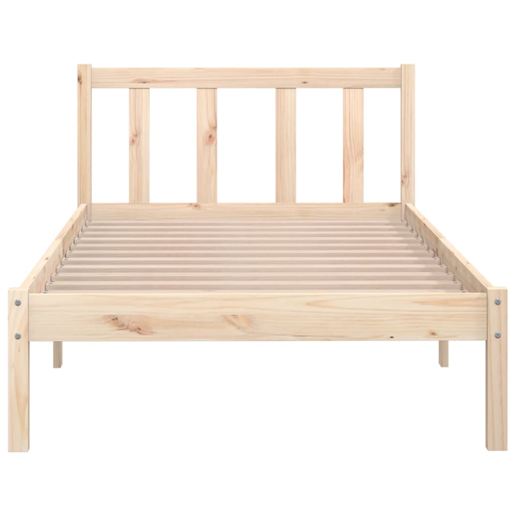 Massivholzbett ohne Matratze