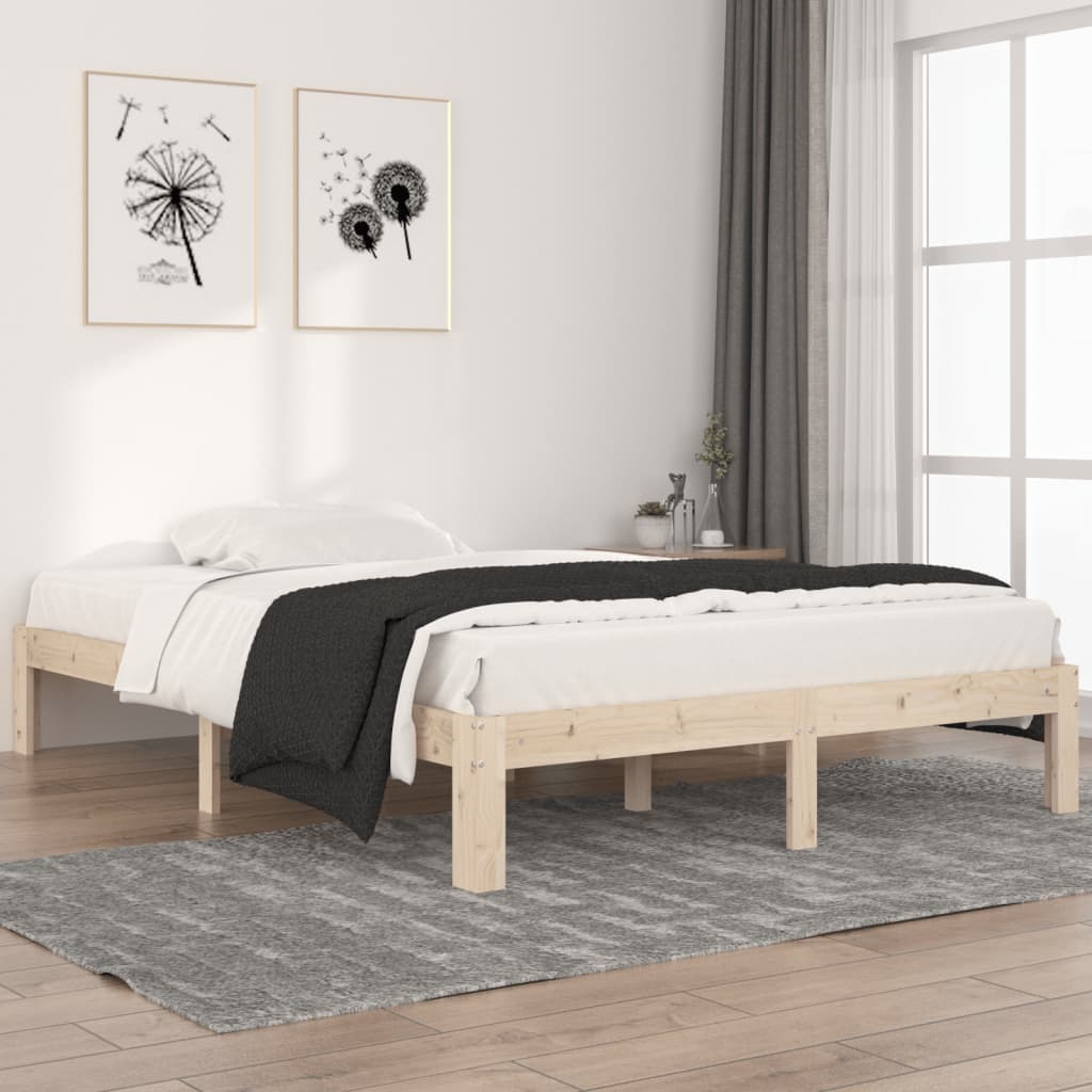 Massivholzbett 75x190 cm