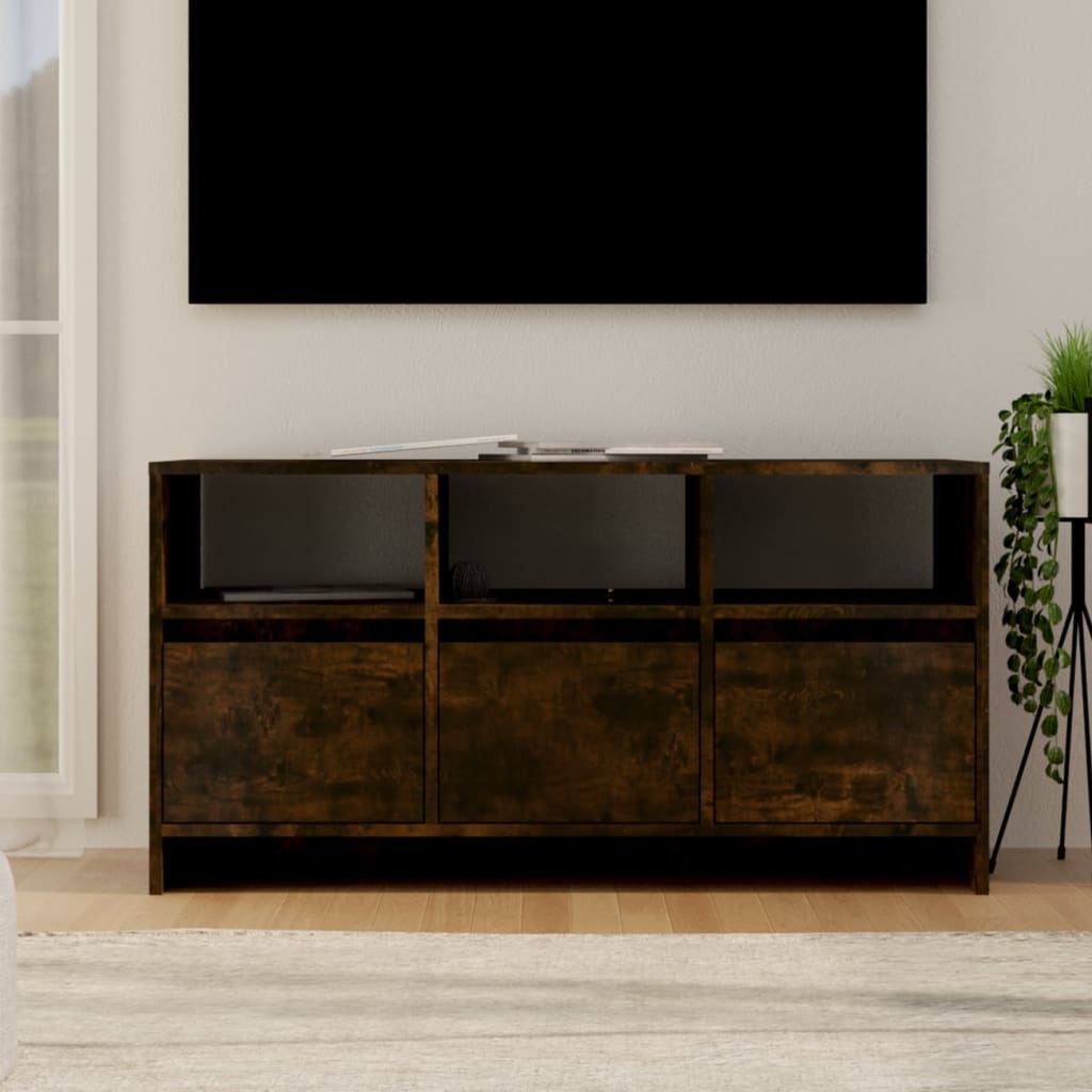 TV-Schrank Weiß 102x37,5x52,5 cm Holzwerkstoff