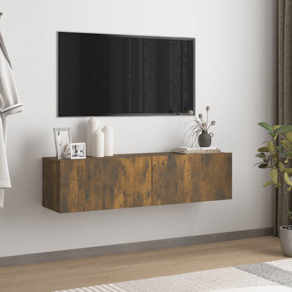 vidaXL TV-Schrank Weiß 80x30x30 cm Holzwerkstoff