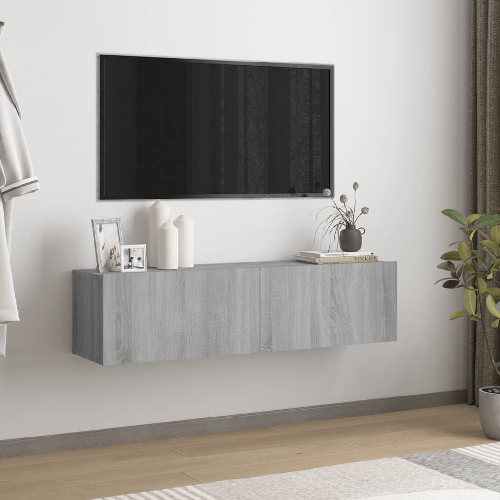 vidaXL TV-Schrank Weiß 80x30x30 cm Holzwerkstoff