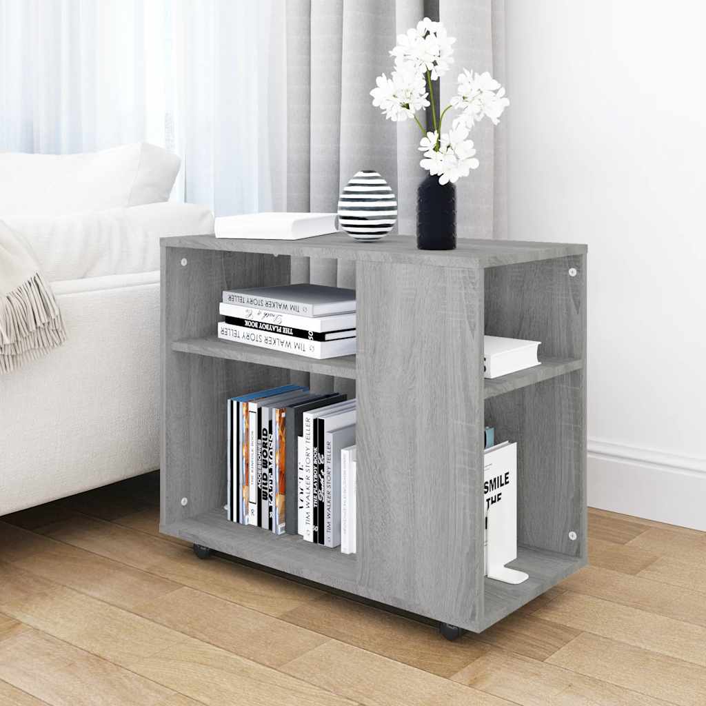 Beistelltisch Weiß 70x35x55 cm Holzwerkstoff