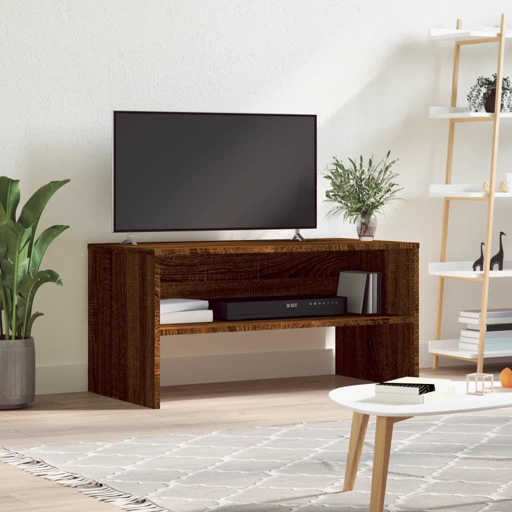 vidaXL TV-Schrank Weiß 80x40x40cm Holzwerkstoff