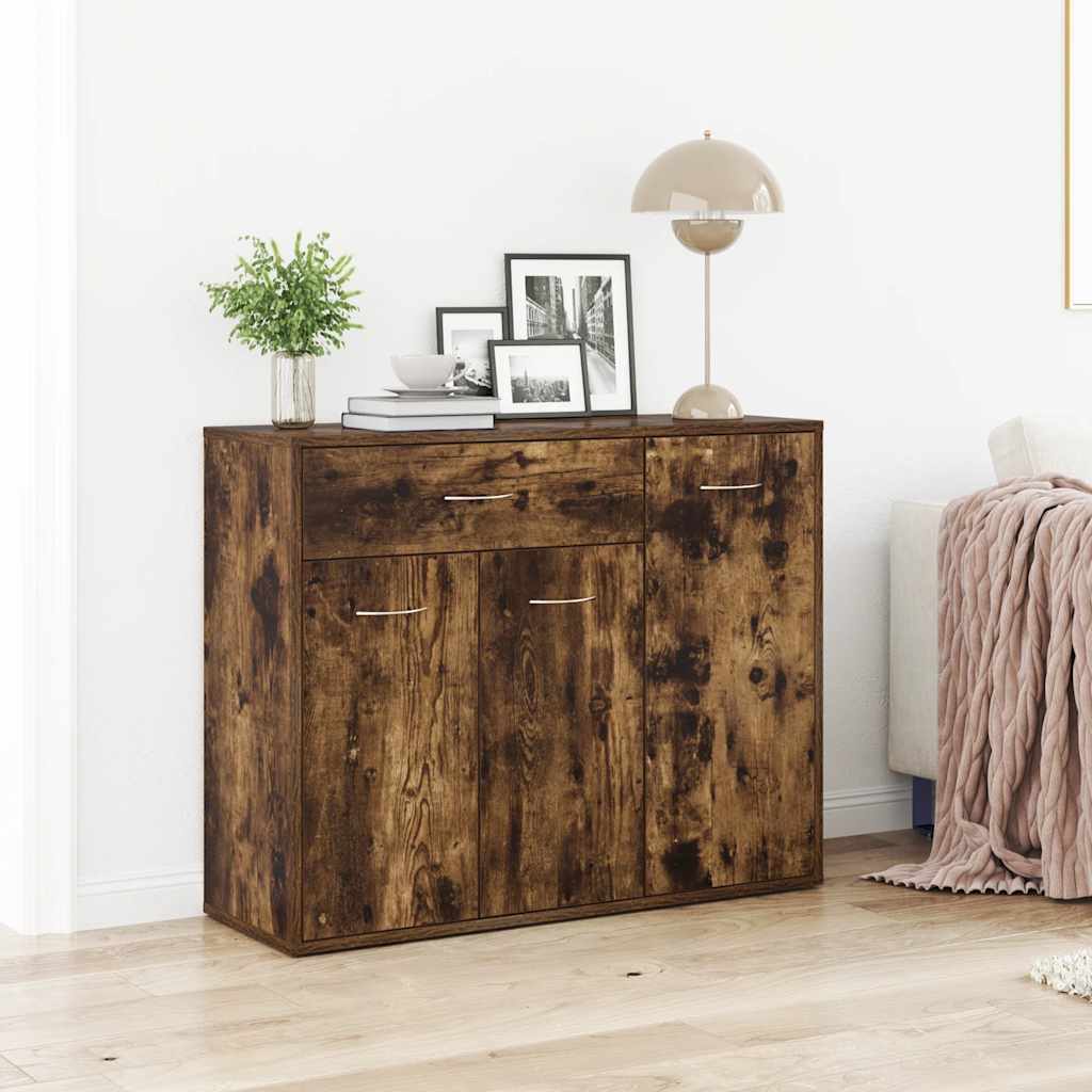 vidaXL Sideboard Weiß 88x30x70 cm Holzwerkstoff