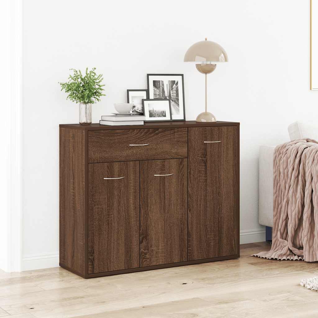 vidaXL Sideboard Weiß 88x30x70 cm Holzwerkstoff