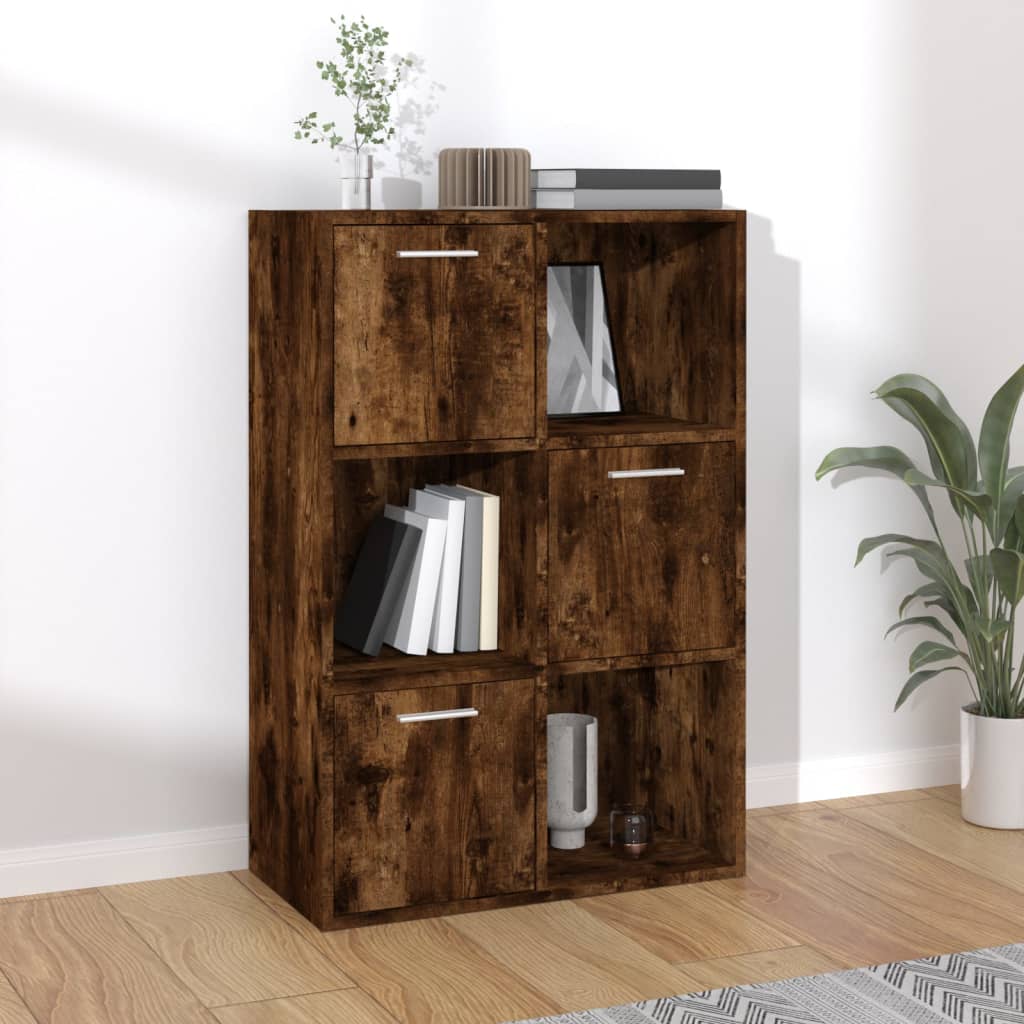 vidaXL Lagerschrank Weiß 60x29,5x90 cm Holzwerkstoff