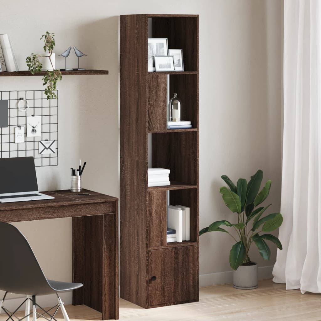 vidaXL Bücherregal Weiß 70x36x189 cm Holzwerkstoff