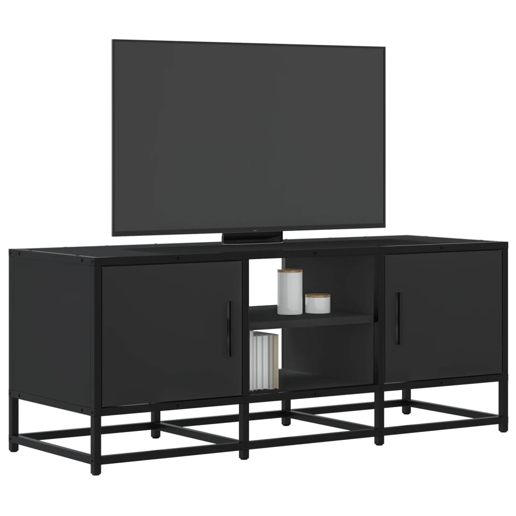 vidaXL TV-Schrank Schwarz 180x35x41 cm Holzwerkstoff
