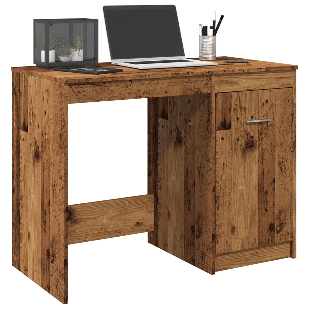 vidaXL Schreibtisch Weiß 100×50×76 cm Holzwerkstoff
