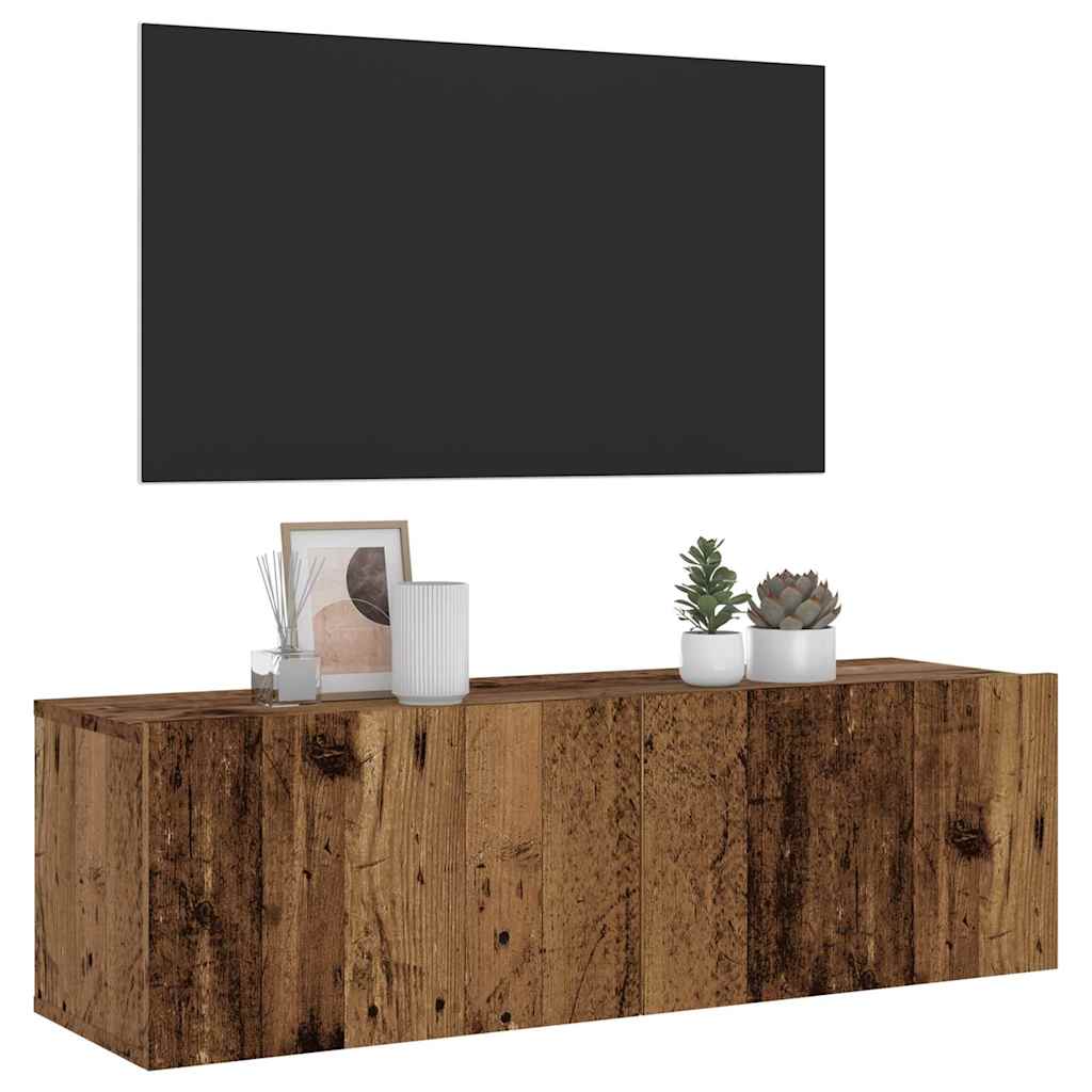 vidaXL TV-Schrank Weiß 80x30x30 cm Holzwerkstoff