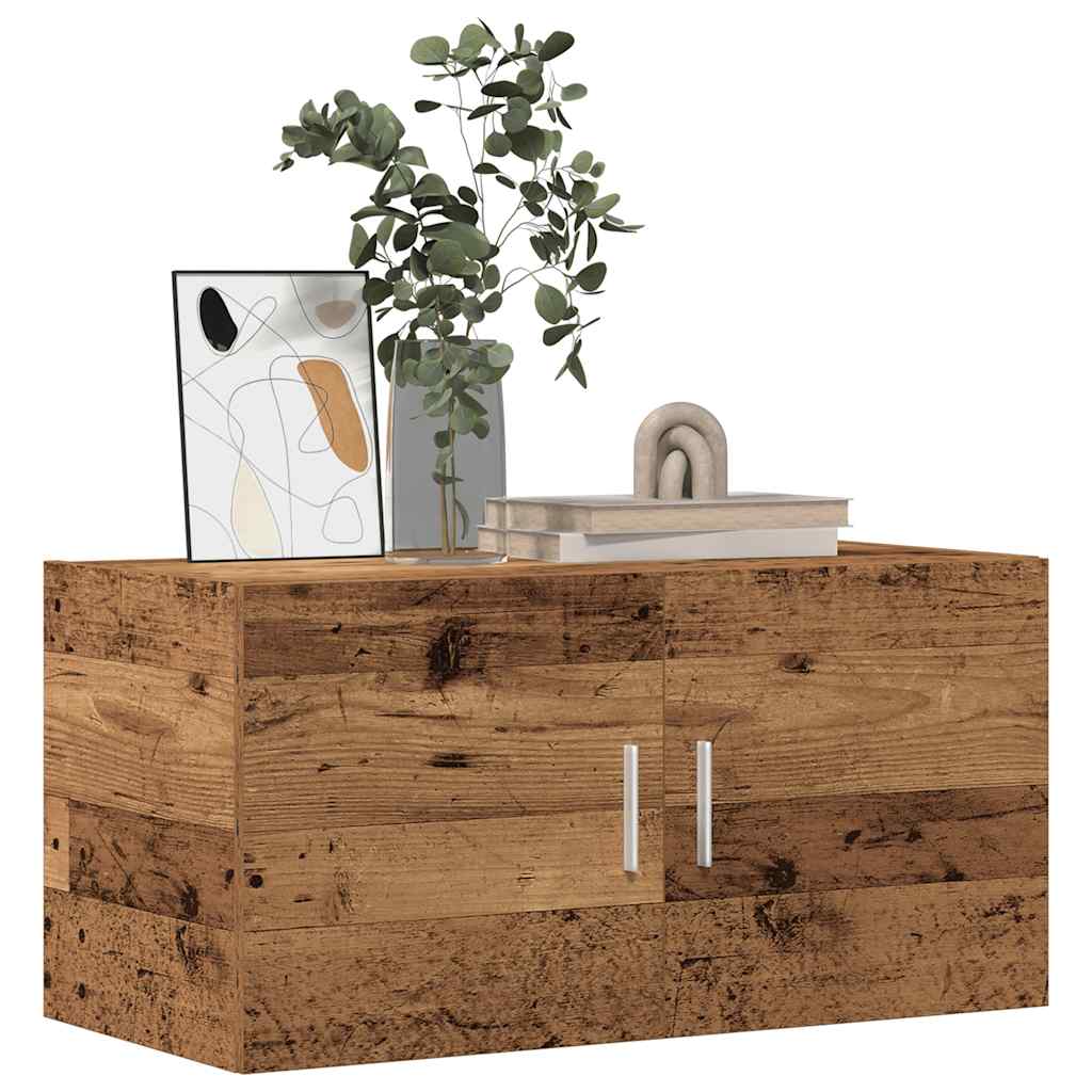 Wandschrank Weiß 80 x 39 x 40 cm Holzwerkstoff