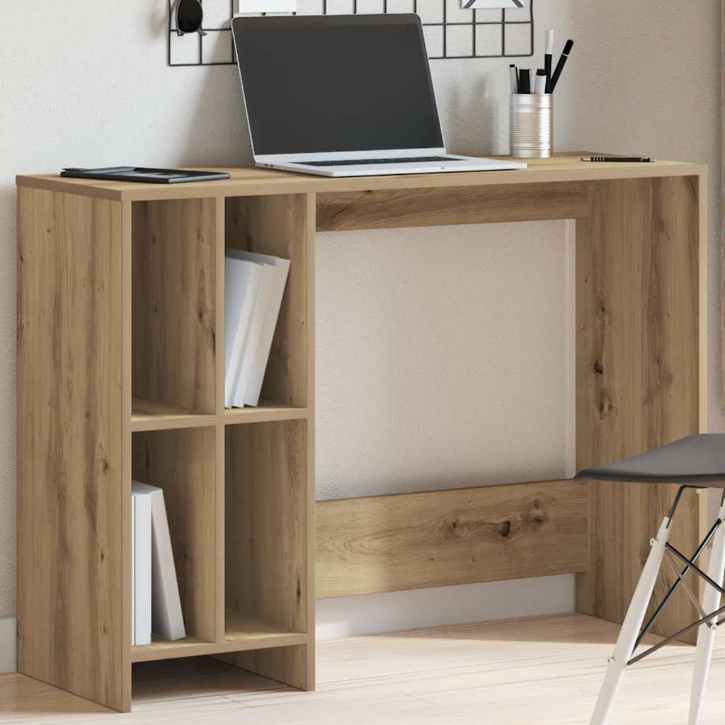 Computertisch Weiß 102,5x35x75 cm Holzwerkstoff