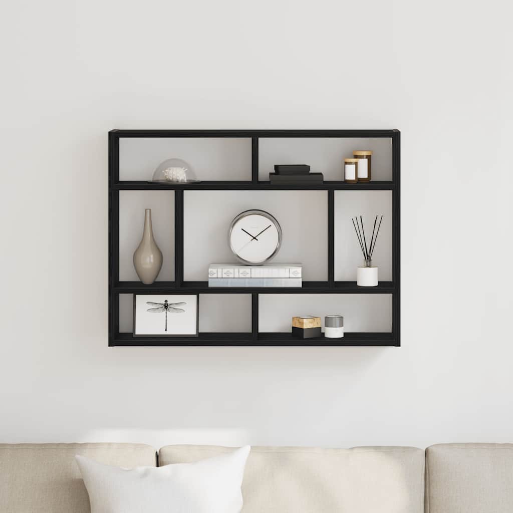 Wandregal Weiß 75x16x55 cm Holzwerkstoff