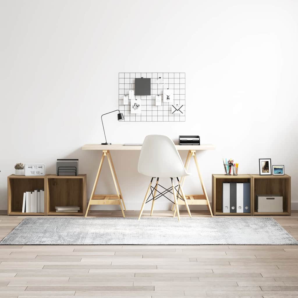 TV-Schrank Weiß 37x35x37 cm Holzwerkstoff