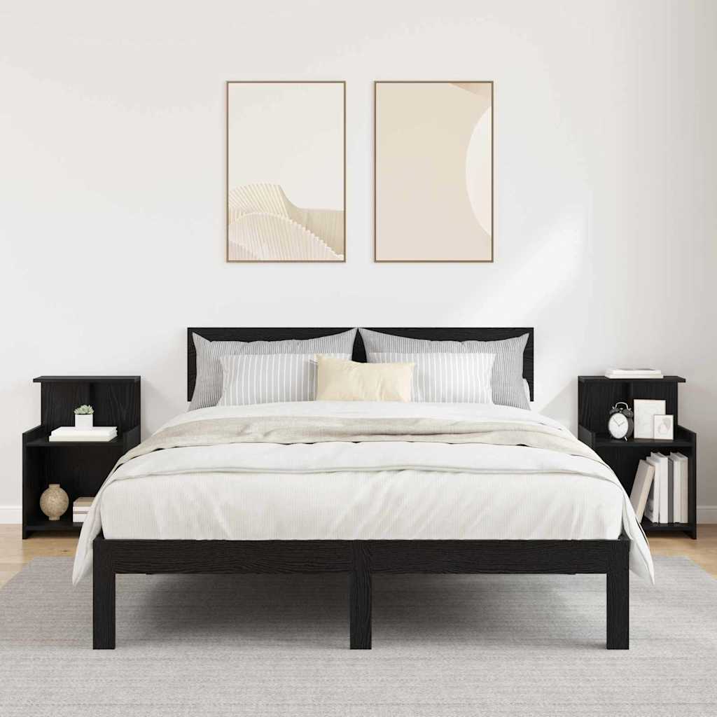 Nachttisch Weiß 40x35x60 cm Holzwerkstoff