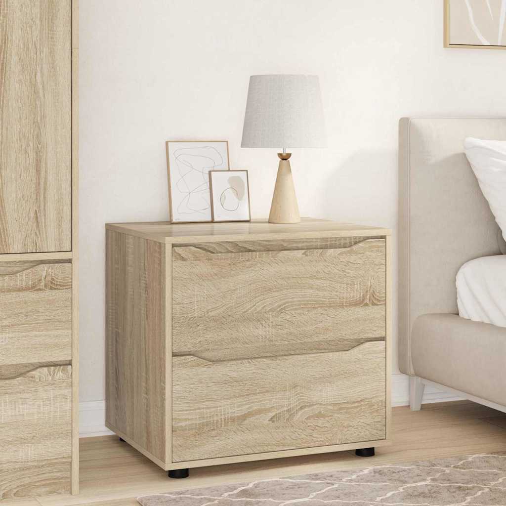 vidaXL Stauraumschränke 2 pcs Weiß 80 x 48 x 105 cm Holzwerkstoff