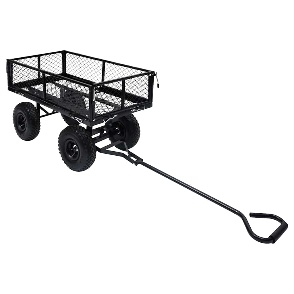 vidaXL Gartenwagen Grün 250 kg